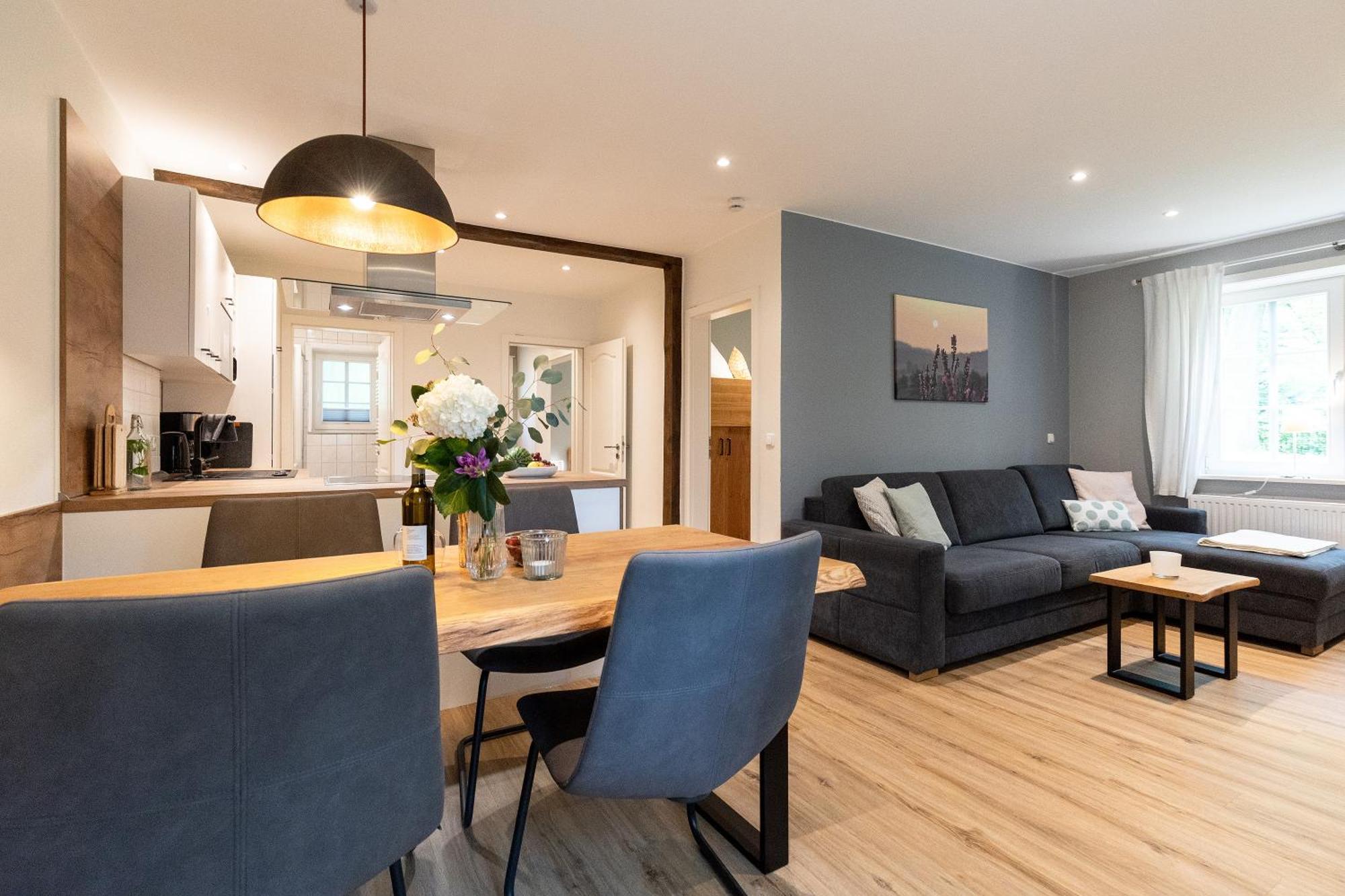 Heide Ferien - Hof Bockelmann Apartment Биспинген Стая снимка